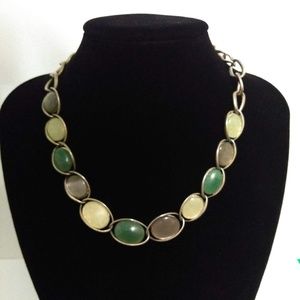 Liz Claiborne Cabochon Necklace Used